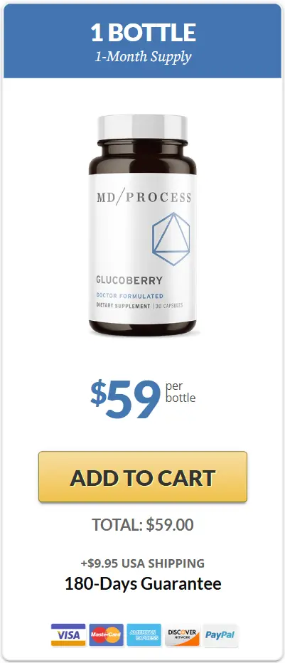 Glucoberry buy 1 Bottle